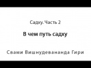 28.12.2014 "Садху. Часть 2. В чем путь садху"