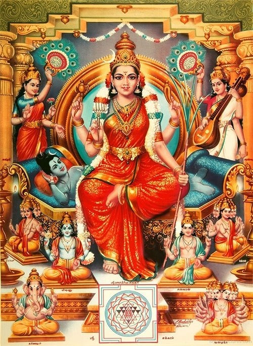 Статья «Богиня Трипура Сундари, Шодаши, Камакши»